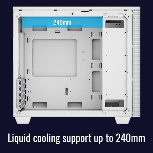 Корпус Aerocool Stormfront Mini-G-V1 без БЖ (ACCM-ES10003.21) White купити з перевіркою сумісності: огляд, характеристики, ціна у Києві, Львові, Вінниці, Хмельницькому, Івано-Франківську, Україні | інтернет-магазин TELEMART.UA фото