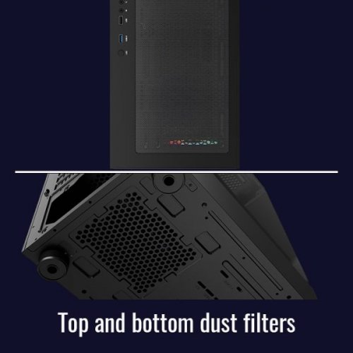Купить Корпус Aerocool Viewport Mini-G-V2 Tempered Glass без БП (ACCM-ES09133.11) Black с проверкой совместимости: обзор, характеристики, цена в Киеве, Днепре, Одессе, Харькове, Украине | интернет-магазин TELEMART.UA фото