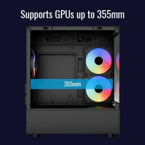 Купить Корпус Aerocool Viewport Mini-G-V2 Tempered Glass без БП (ACCM-ES09133.11) Black с проверкой совместимости: обзор, характеристики, цена в Киеве, Днепре, Одессе, Харькове, Украине | интернет-магазин TELEMART.UA фото