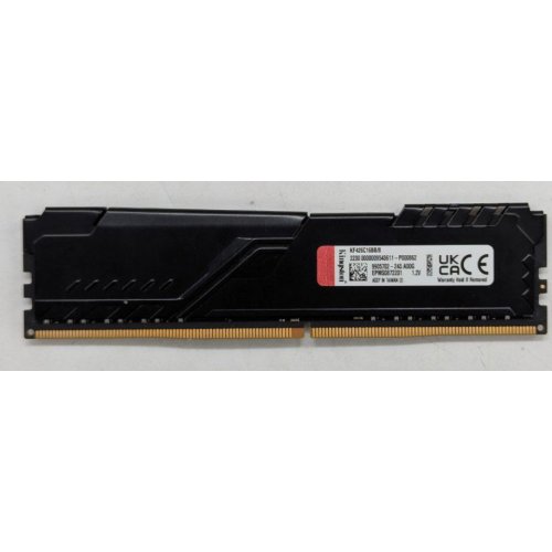 Озп Kingston DDR4 8GB 2666Mhz FURY Beast Black (KF426C16BB/8) (Відновлено продавцем, 764691) купити з перевіркою сумісності: огляд, характеристики, ціна у Києві, Львові, Вінниці, Хмельницькому, Івано-Франківську, Україні | інтернет-магазин TELEMART.UA фото