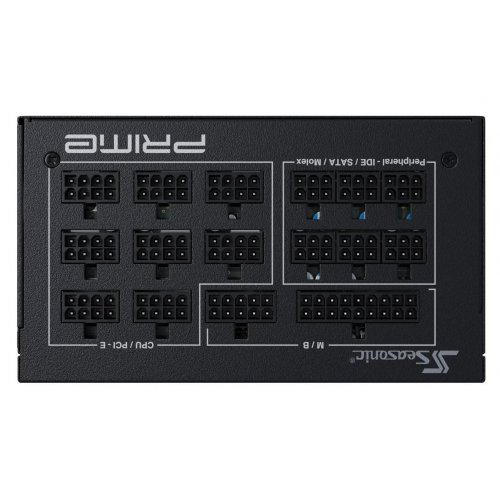 Блок живлення Seasonic PRIME PX-1300W ATX 3.0 (PRIME-PX-1300) купити з перевіркою сумісності: огляд, характеристики, ціна у Києві, Львові, Вінниці, Хмельницькому, Івано-Франківську, Україні | інтернет-магазин TELEMART.UA фото