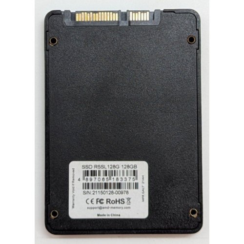 Ssd-диск AMD Radeon R5 TLC 120GB 2.5" (R5SL120G) (Відновлено продавцем, 764705) купити з перевіркою сумісності: огляд, характеристики, ціна у Києві, Львові, Вінниці, Хмельницькому, Івано-Франківську, Україні | інтернет-магазин TELEMART.UA фото