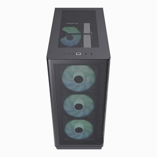 Купить Корпус APNX Creator C1-R-V1 без БП (APCM-CR01243.11) Black с проверкой совместимости: обзор, характеристики, цена в Киеве, Днепре, Одессе, Харькове, Украине | интернет-магазин TELEMART.UA фото
