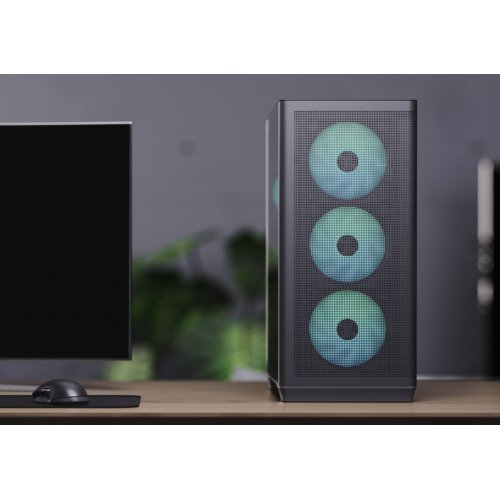 Купить Корпус APNX Creator C1-R-V1 без БП (APCM-CR01243.11) Black с проверкой совместимости: обзор, характеристики, цена в Киеве, Днепре, Одессе, Харькове, Украине | интернет-магазин TELEMART.UA фото