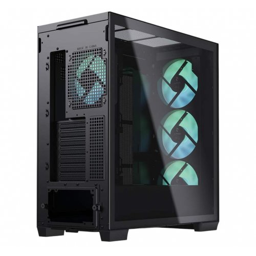 Купить Корпус APNX Creator C1-R-V1 без БП (APCM-CR01243.11) Black с проверкой совместимости: обзор, характеристики, цена в Киеве, Днепре, Одессе, Харькове, Украине | интернет-магазин TELEMART.UA фото