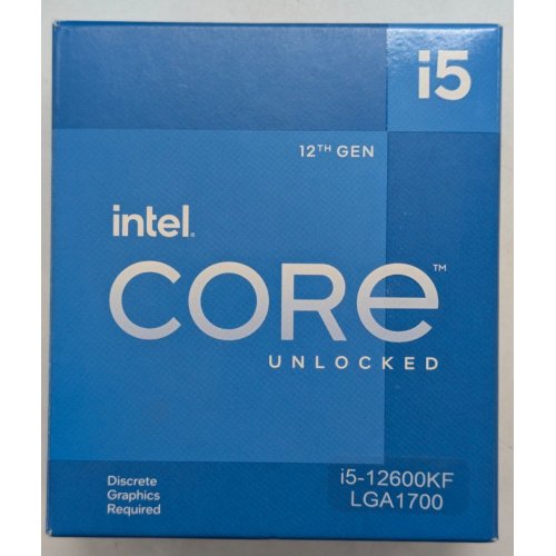 Процесор Intel Core i5-12600KF 3.7(4.9)GHz 20MB s1700 Box (BX8071512600KF) (Відновлено продавцем, 764876) купити з перевіркою сумісності: огляд, характеристики, ціна у Києві, Львові, Вінниці, Хмельницькому, Івано-Франківську, Україні | інтернет-магазин TELEMART.UA фото