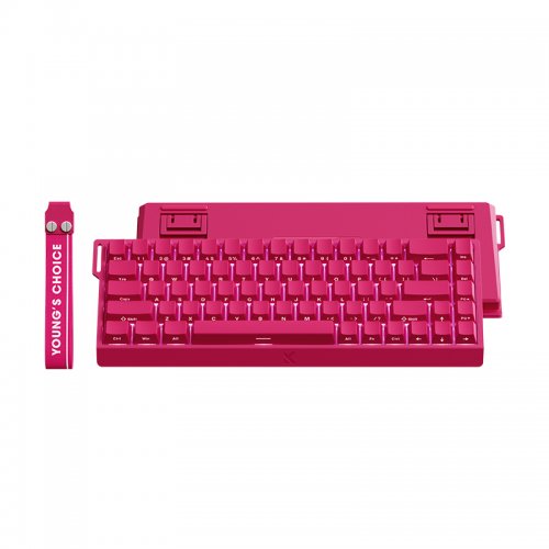 Купить Клавиатура MCHOSE Ace 68 RGB TTC Uranus Magnetic Switch eSports (MC-ACE68-24) Rose Red - цена в Харькове, Киеве, Днепре, Одессе
в интернет-магазине Telemart фото
