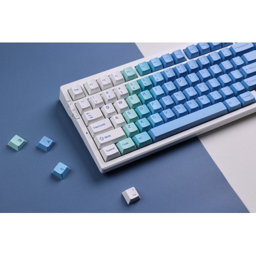Купить Клавиатура MCHOSE G75 Pro RGB Mechanical Matcha Latte Switch V2 Wireless (MC-G75-12A-UA) Arctic Snow - цена в Харькове, Киеве, Днепре, Одессе
в интернет-магазине Telemart фото