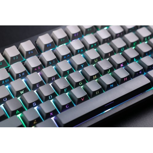 Купить Клавиатура MCHOSE G75 Pro RGB Mechanical Matcha Latte Switch V2 Wireless (MC-G75-13A) Black - цена в Харькове, Киеве, Днепре, Одессе
в интернет-магазине Telemart фото