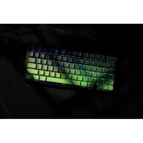 Клавиатура MCHOSE G75 Pro RGB Mechanical Matcha Latte Switch V2 Wireless (MC-G75-21) Black/Green Gradient купить в Украине: Киев, Днепр, Харьков, Одесса  | Низкая цена, отзывы, характеристики от TELEMART фото
