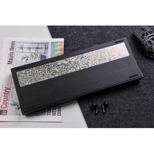Клавіатура MCHOSE GX87 Ultra RGB Mechanical KTT Vintage White Switch Wireless (MC-GX87-A6-UA) Black Anodic Oxidation купити в Україні: Київ, Львів, Хмельницький, Тернопіль | Низька ціна, відгуки, характеристики від TELEMART фото