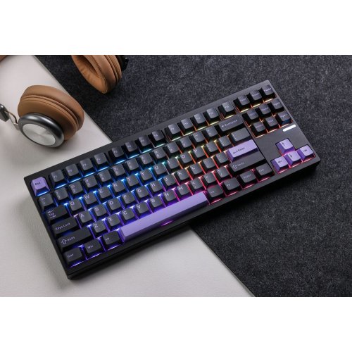 Клавіатура MCHOSE GX87 Ultra RGB Mechanical KTT Vintage White Switch Wireless (MC-GX87-A6-UA) Black Anodic Oxidation купити в Україні: Київ, Львів, Хмельницький, Тернопіль | Низька ціна, відгуки, характеристики від TELEMART фото