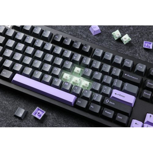 Клавіатура MCHOSE GX87 Ultra RGB Mechanical KTT Vintage White Switch Wireless (MC-GX87-A6-UA) Black Anodic Oxidation купити в Україні: Київ, Львів, Хмельницький, Тернопіль | Низька ціна, відгуки, характеристики від TELEMART фото