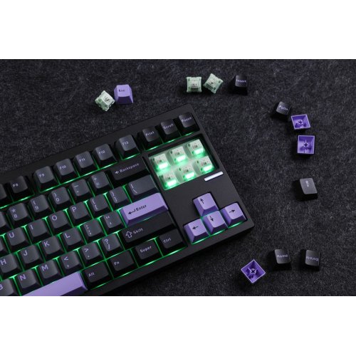 Клавіатура MCHOSE GX87 Ultra RGB Mechanical KTT Vintage White Switch Wireless (MC-GX87-A6-UA) Black Anodic Oxidation купити в Україні: Київ, Львів, Хмельницький, Тернопіль | Низька ціна, відгуки, характеристики від TELEMART фото