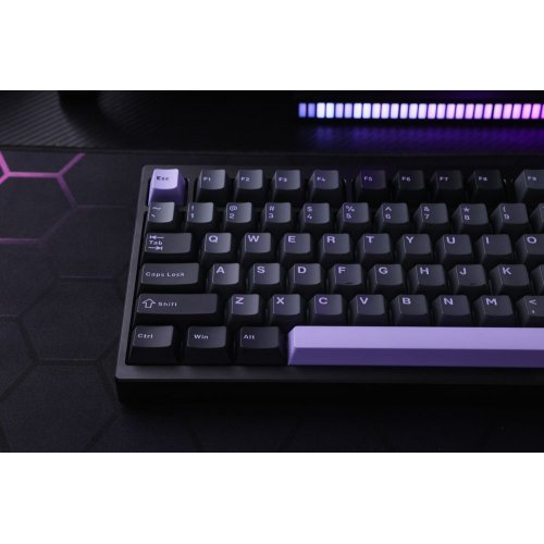 Клавіатура MCHOSE GX87 Ultra RGB Mechanical KTT Vintage White Switch Wireless (MC-GX87-A6-UA) Black Anodic Oxidation купити в Україні: Київ, Львів, Хмельницький, Тернопіль | Низька ціна, відгуки, характеристики від TELEMART фото