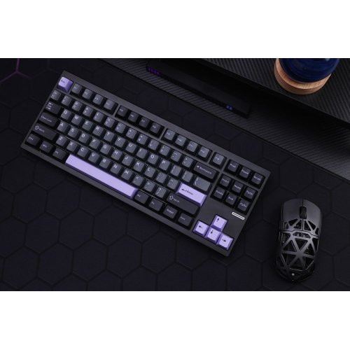 Клавіатура MCHOSE GX87 Ultra RGB Mechanical KTT Vintage White Switch Wireless (MC-GX87-A6-UA) Black Anodic Oxidation купити в Україні: Київ, Львів, Хмельницький, Тернопіль | Низька ціна, відгуки, характеристики від TELEMART фото