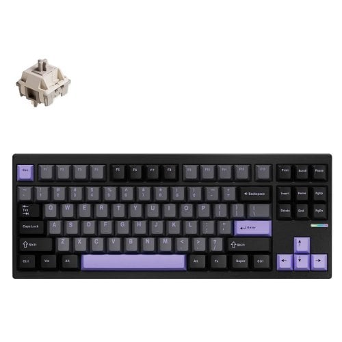 Купить Клавиатура MCHOSE GX87 Ultra RGB Mechanical KTT Vintage White Switch Wireless (MC-GX87-A6-UA) Black Anodic Oxidation - цена в Харькове, Киеве, Днепре, Одессе
в интернет-магазине Telemart фото