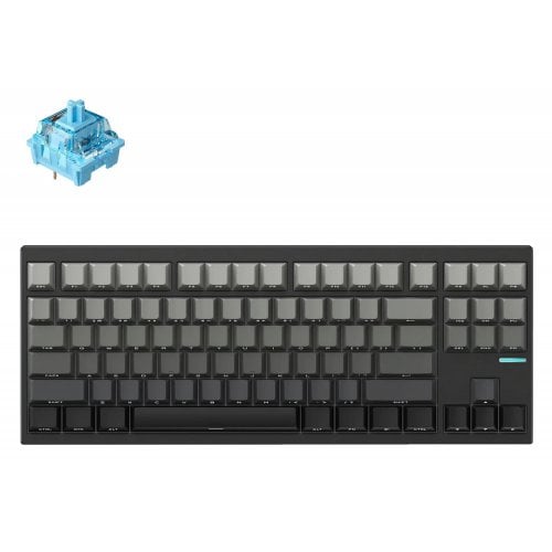 Купити Клавіатура MCHOSE GX87S Full Aluminium RGB Mechanical Mist Blue Switch Wireless (MC-HW-GX87-1) Mountains Gradient - ціна в Києві, Львові, Вінниці, Хмельницькому, Франківську, Україні | інтернет-магазин TELEMART.UA фото
