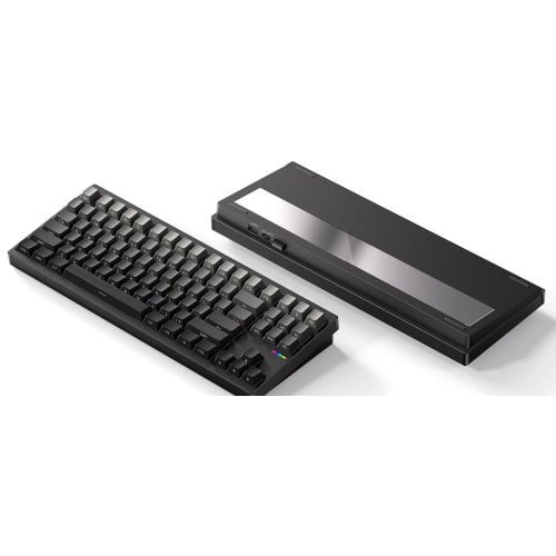Купити Клавіатура MCHOSE GX87S Full Aluminium RGB Mechanical Mist Blue Switch Wireless (MC-HW-GX87-1) Mountains Gradient - ціна в Києві, Львові, Вінниці, Хмельницькому, Франківську, Україні | інтернет-магазин TELEMART.UA фото
