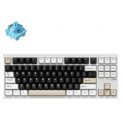 Клавиатура MCHOSE GX87S Full Aluminium RGB Mechanical Mist Blue Switch Wireless (MC-HW-GX87-2-UA) Milky Brown