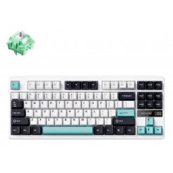 Клавиатура MCHOSE G87 RGB Mechanical Cabbage Tofu Switch V2 Wireless (MC-G87-2-UA) Cyan Blue