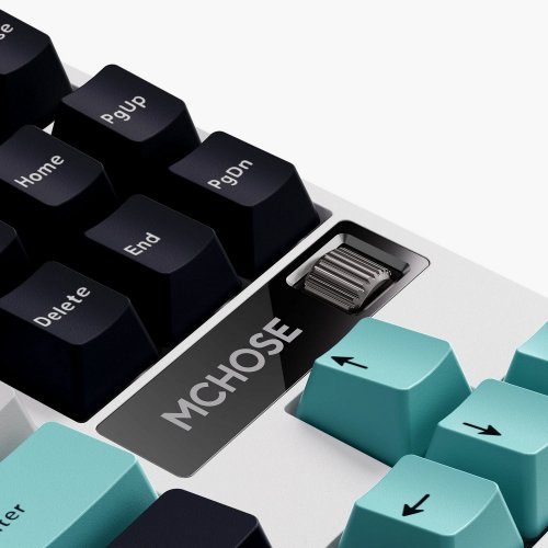 Купити Клавіатура MCHOSE G87 RGB Mechanical Cabbage Tofu Switch V2 Wireless (MC-G87-2-UA) Cyan Blue - ціна в Києві, Львові, Вінниці, Хмельницькому, Франківську, Україні | інтернет-магазин TELEMART.UA фото
