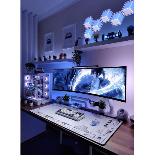Клавіатура MCHOSE K99 RGB Mechanical Hyacinth Switch Wireless (MC-K99-3A) Navy Blue купити в Україні: Київ, Львів, Хмельницький, Тернопіль | Низька ціна, відгуки, характеристики від TELEMART фото