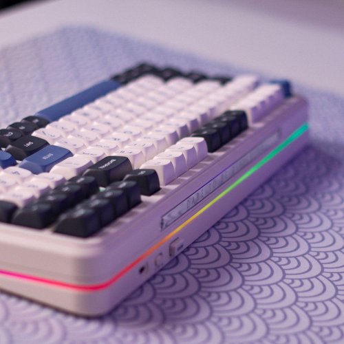 Клавіатура MCHOSE K99 RGB Mechanical Hyacinth Switch Wireless (MC-K99-3A) Navy Blue купити в Україні: Київ, Львів, Хмельницький, Тернопіль | Низька ціна, відгуки, характеристики від TELEMART фото