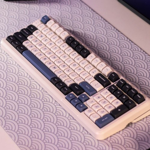 Клавіатура MCHOSE K99 RGB Mechanical Hyacinth Switch Wireless (MC-K99-3A) Navy Blue купити в Україні: Київ, Львів, Хмельницький, Тернопіль | Низька ціна, відгуки, характеристики від TELEMART фото
