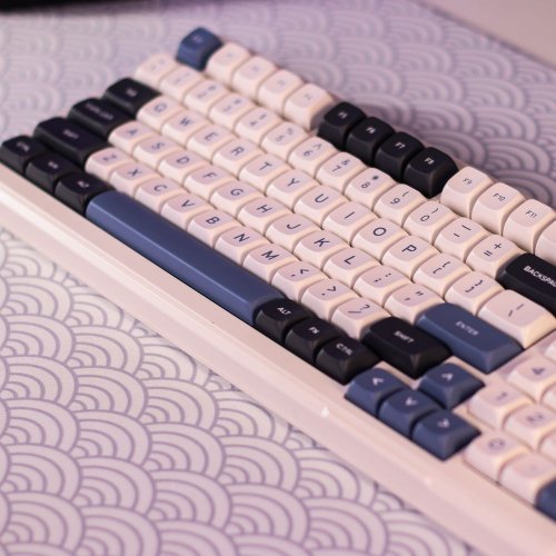 Клавіатура MCHOSE K99 RGB Mechanical Hyacinth Switch Wireless (MC-K99-3A) Navy Blue купити в Україні: Київ, Львів, Хмельницький, Тернопіль | Низька ціна, відгуки, характеристики від TELEMART фото