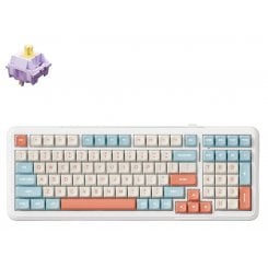 Клавиатура MCHOSE K99 RGB Mechanical Hyacinth Switch Wireless (MC-K99-4A) Horizon Orange
