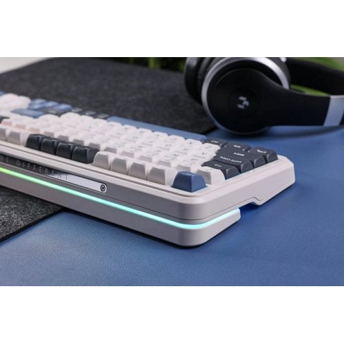 Купить Клавиатура MCHOSE K99 RGB Mechanical Hyacinth Switch Wireless (MC-K99-4A) Horizon Orange - цена в Харькове, Киеве, Днепре, Одессе
в интернет-магазине Telemart фото