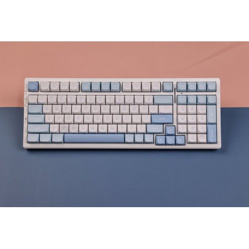 Клавіатура MCHOSE G98 Pro RGB Mechanical Flame Orange Switch Wireless (MC-G98S-2) Blue купити в Україні: Київ, Львів, Хмельницький, Тернопіль | Низька ціна, відгуки, характеристики від TELEMART фото