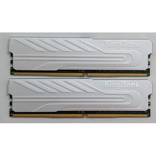 Озп KingBank DDR4 16Gb (2x8) 4000MHz (KP440C2249) (Відновлено продавцем, 764997) купити з перевіркою сумісності: огляд, характеристики, ціна у Києві, Львові, Вінниці, Хмельницькому, Івано-Франківську, Україні | інтернет-магазин TELEMART.UA фото