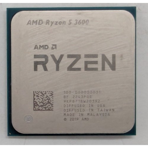 Процесор AMD Ryzen 5 3600 3.6(4.2)GHz 32MB sAM4 Box (100-100000031SBX) (Відновлено продавцем, 765022) купити з перевіркою сумісності: огляд, характеристики, ціна у Києві, Львові, Вінниці, Хмельницькому, Івано-Франківську, Україні | інтернет-магазин TELEMART.UA фото