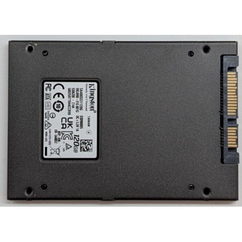 Ssd-диск Kingston SSDNow A400 TLC 120GB 2.5'' (SA400S37/120G) (Відновлено продавцем, 765036) купити з перевіркою сумісності: огляд, характеристики, ціна у Києві, Львові, Вінниці, Хмельницькому, Івано-Франківську, Україні | інтернет-магазин TELEMART.UA фото