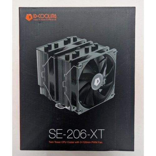 Купить Кулер ID-Cooling SE-206-XT (SE-206-XT Black) (Восстановлено продавцом, 765161) с проверкой совместимости: обзор, характеристики, цена в Киеве, Днепре, Одессе, Харькове, Украине | интернет-магазин TELEMART.UA фото