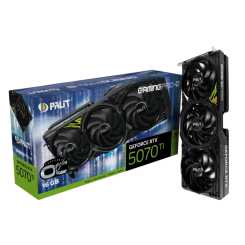 Видеокарта Palit GeForce RTX 5070 Ti GamingPro-S OC 16384MB (NE7507TS19T2-GB2031U)