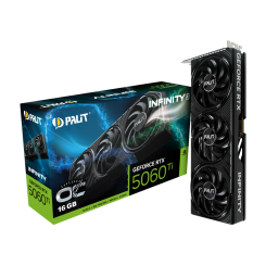 Видеокарта Palit GeForce RTX 5060 Ti Infinity 3 OC 16384MB (NE7506TS19T1-GB2061S)