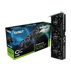 Видеокарта Palit GeForce RTX 5060 Ti Infinity 3 OC 8192MB (NE7506TS19P1-GB2062S)