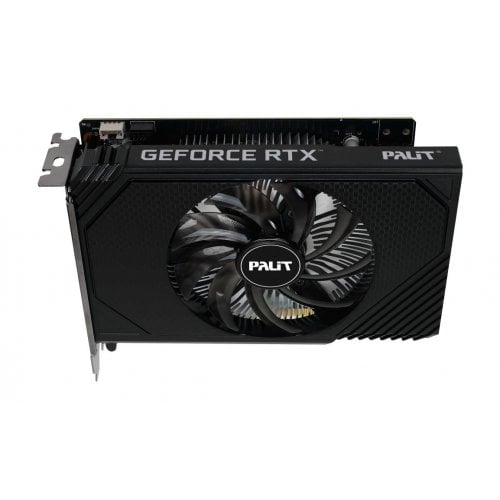 Відеокарта Palit GeForce RTX 3050 StormX OC 6144MB (NE63050S18JE-1072F) купити з перевіркою сумісності: огляд, характеристики, ціна у Києві, Львові, Вінниці, Хмельницькому, Івано-Франківську, Україні | інтернет-магазин TELEMART.UA фото