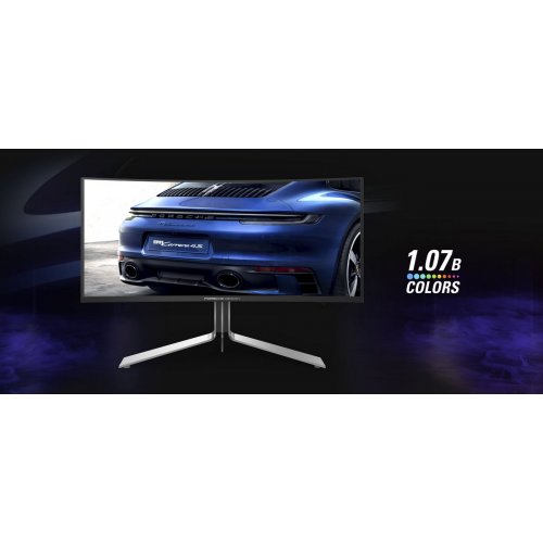 Купить Монитор AOC 34" PD34 Black - цена в Харькове, Киеве, Днепре, Одессе
в интернет-магазине Telemart фото