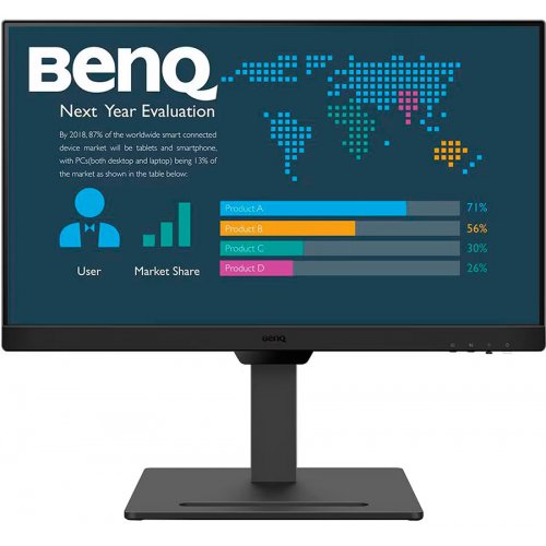 Купить Монитор BenQ 23.8" BL2490T (9H.LMHLJ.LBE) Black - цена в Харькове, Киеве, Днепре, Одессе
в интернет-магазине Telemart фото
