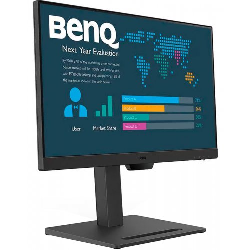 Купить Монитор BenQ 23.8" BL2490T (9H.LMHLJ.LBE) Black - цена в Харькове, Киеве, Днепре, Одессе
в интернет-магазине Telemart фото