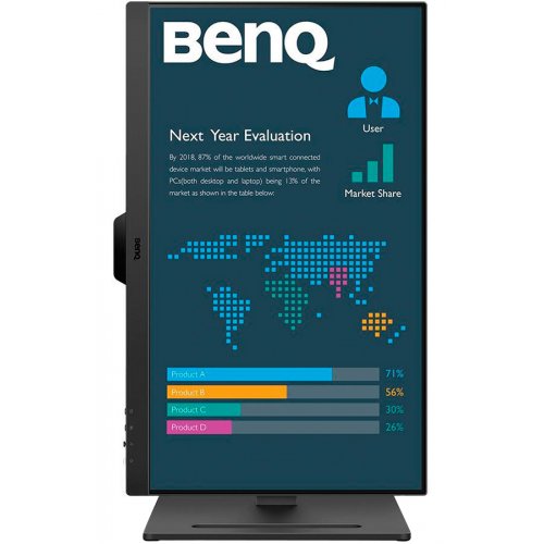Купить Монитор BenQ 23.8" BL2490T (9H.LMHLJ.LBE) Black - цена в Харькове, Киеве, Днепре, Одессе
в интернет-магазине Telemart фото