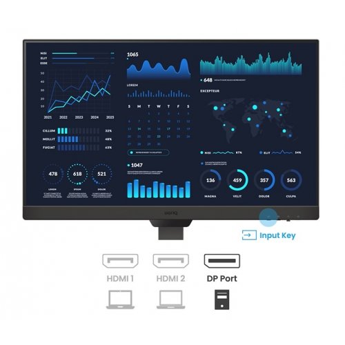 Купити Монітор BenQ 27" BL2790T (9H.LMGLJ.LBE) Black - ціна в Києві, Львові, Вінниці, Хмельницькому, Франківську, Україні | інтернет-магазин TELEMART.UA фото