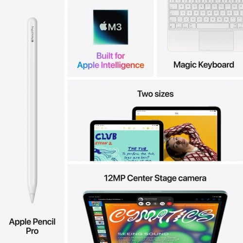 Купити Планшет Apple iPad Air 13" M3 Wi-Fi 2025 512GB (MCNX4TY/A) Starlight - ціна в Києві, Львові, Вінниці, Хмельницькому, Франківську, Україні | інтернет-магазин TELEMART.UA фото