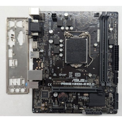 Купить Материнская плата Asus PRIME H310-PLUS R2.0 (s1151-V2, Intel H310) (Восстановлено продавцом, 765261) с проверкой совместимости: обзор, характеристики, цена в Киеве, Днепре, Одессе, Харькове, Украине | интернет-магазин TELEMART.UA фото