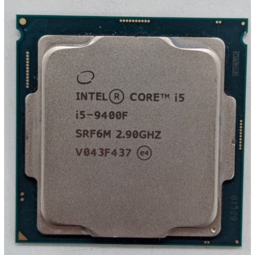 Купить Процессор Intel Core i5-9400F 2.9(4.1)GHz 9MB s1151 Tray (CM8068403358819) (Восстановлено продавцом, 765262) с проверкой совместимости: обзор, характеристики, цена в Киеве, Днепре, Одессе, Харькове, Украине | интернет-магазин TELEMART.UA фото
