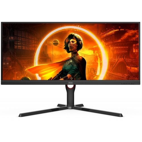 Купити Монітор AOC 34" U34G3XM Black (Відновлено продавцем, 765265) - ціна в Києві, Львові, Вінниці, Хмельницькому, Франківську, Україні | інтернет-магазин TELEMART.UA фото
